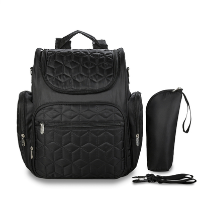 Waterproof Maternity Bag Baby Diaper Bag Large Multifunction Travel Backpack with Bottle Bag stroller strap foe Mom&Dad