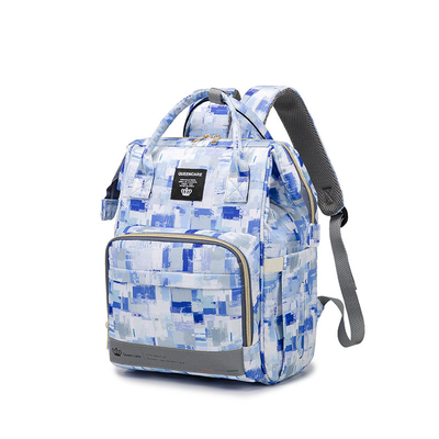 Factory Hot Sell Mommy Outdoor Travel Baby Diaper Bags Large Capacity with Kids Stroller Strap Backpack for Mom Mochila