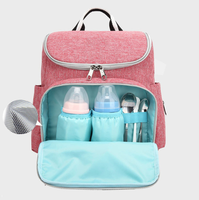 Outdoor Hiking Camping Picnic Casual Backpack Waterproof Fashion Multi-function Large Capacity Diaper Bag for Mom&Dad Mochila