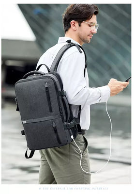 Les affaires noires durables d'hommes de polyester baladent le poids du style occasionnel 0.6kg